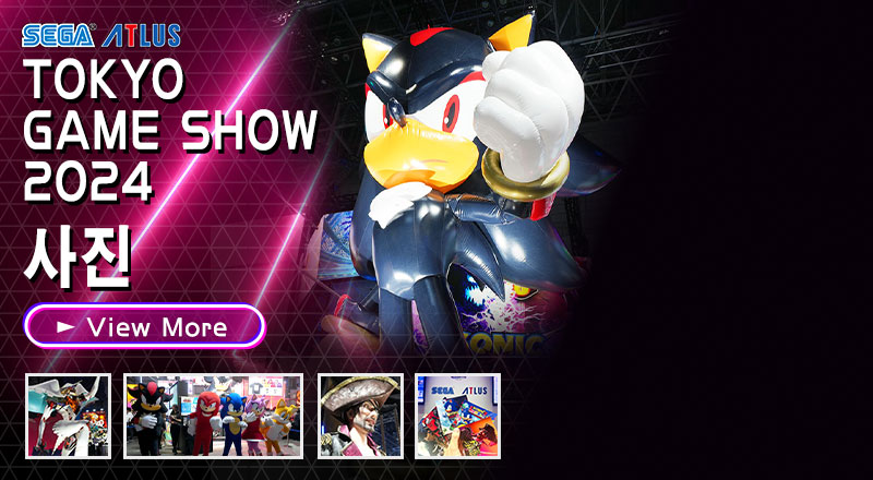 SEGA ATLUS　TOKYOGAMESHOW2024　사진