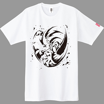 「墨絵 超音速針鼠」Tシャツ ソニック M/L/XLサイズ