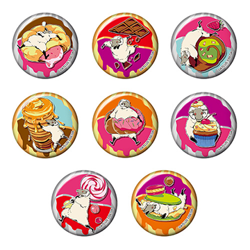 Colorful Sheeple × Sweets！　缶バッジコレクション